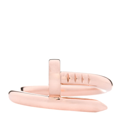 Cartier 18K Pink Gold Juste Un Clou Ring 53 6.25 1 of 5