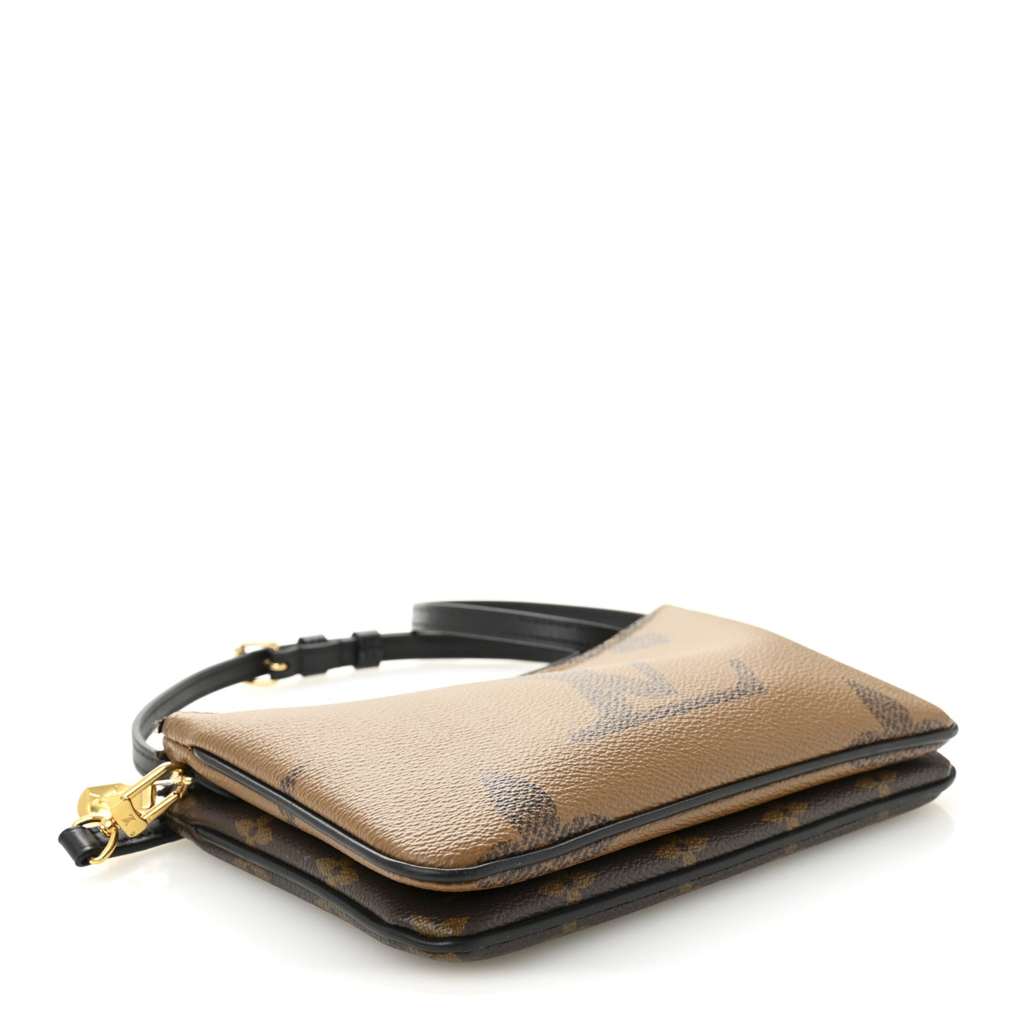 Reverse Monogram Giant Double Zip Pochette