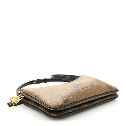Louis Vuitton Reverse Monogram Giant Double Zip Pochette 4 of 12
