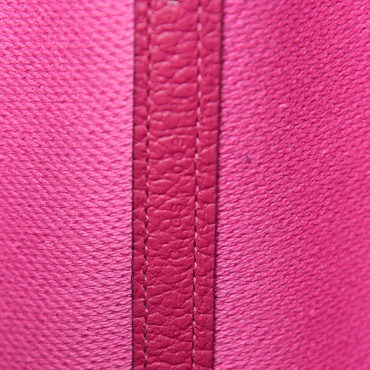 Toile Negonda Garden Party Tote 36 MM Rose Pourpre
