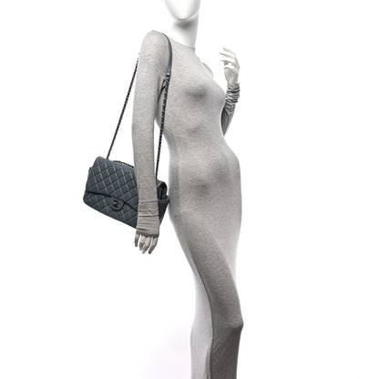 Chanel Lambskin Large Around Pockets Flap Dark Grey 2 of 15
