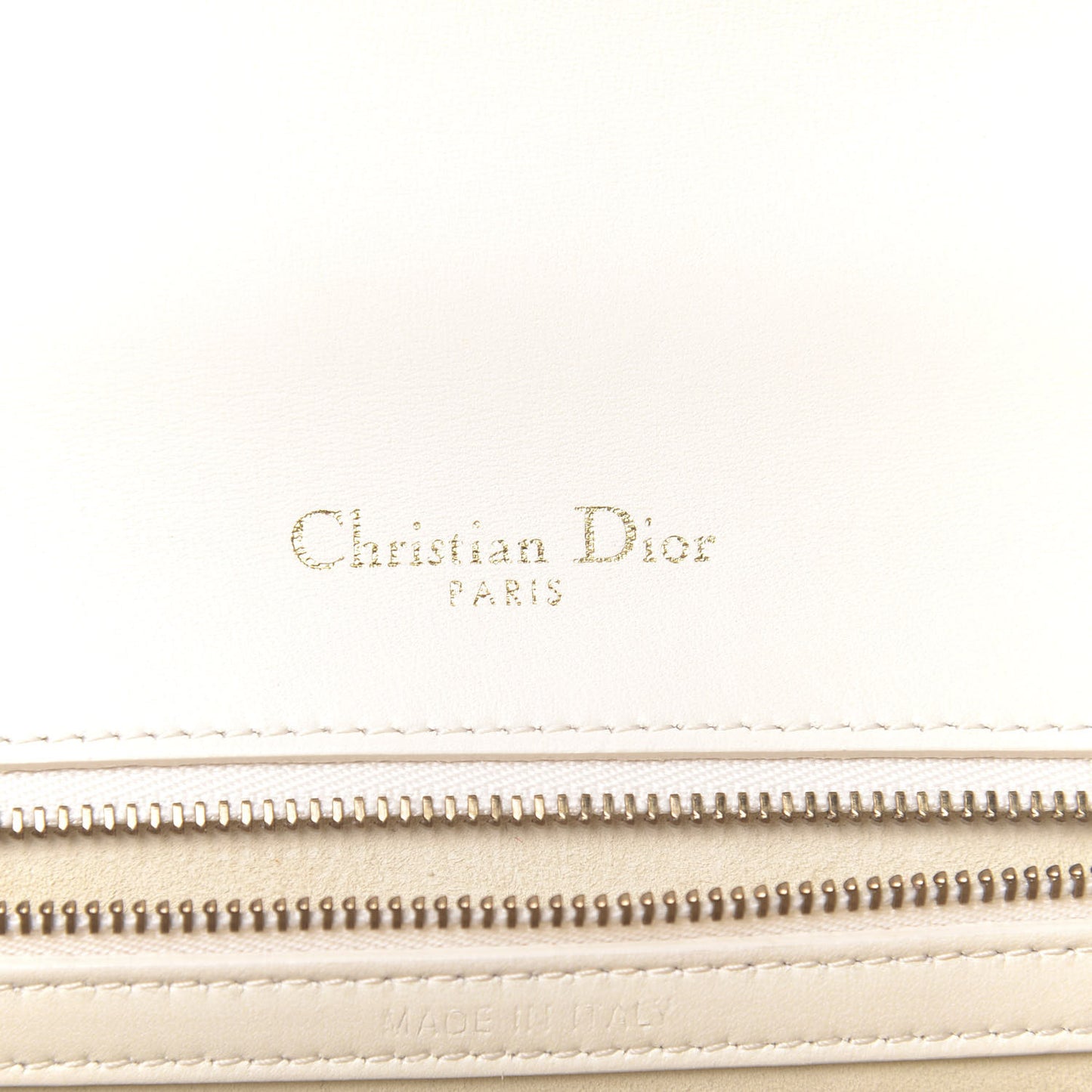Lambskin Studded Medium Diorama Flap Bag Latte