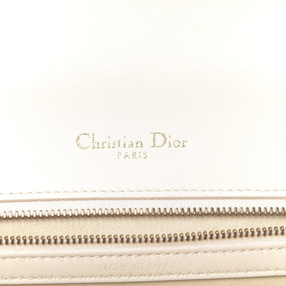 Christian Dior Lambskin Studded Medium Diorama Flap Bag Latte 6 of 16
