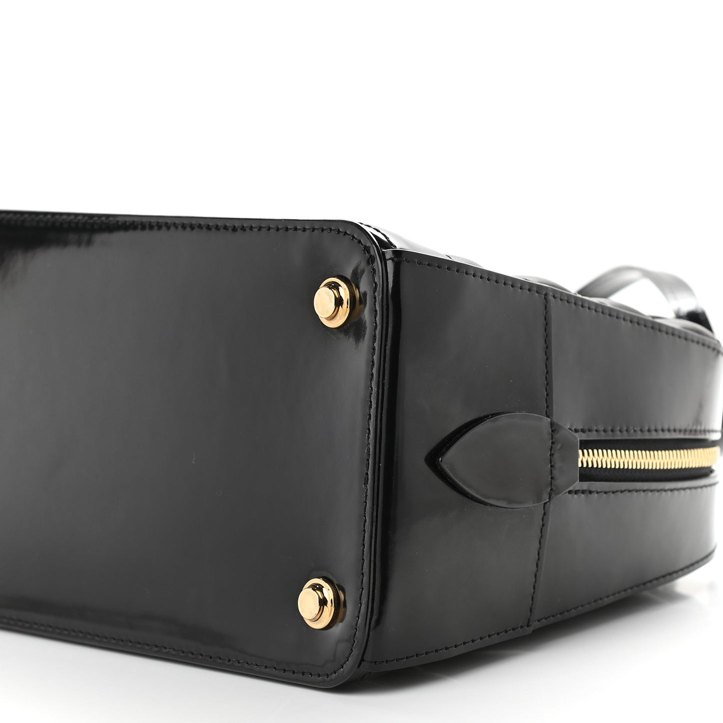Lambskin Malletage Dora PM Black