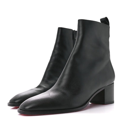 Christian Louboutin Calfskin Antilop Ankle Boots 41 Black 3 of 9