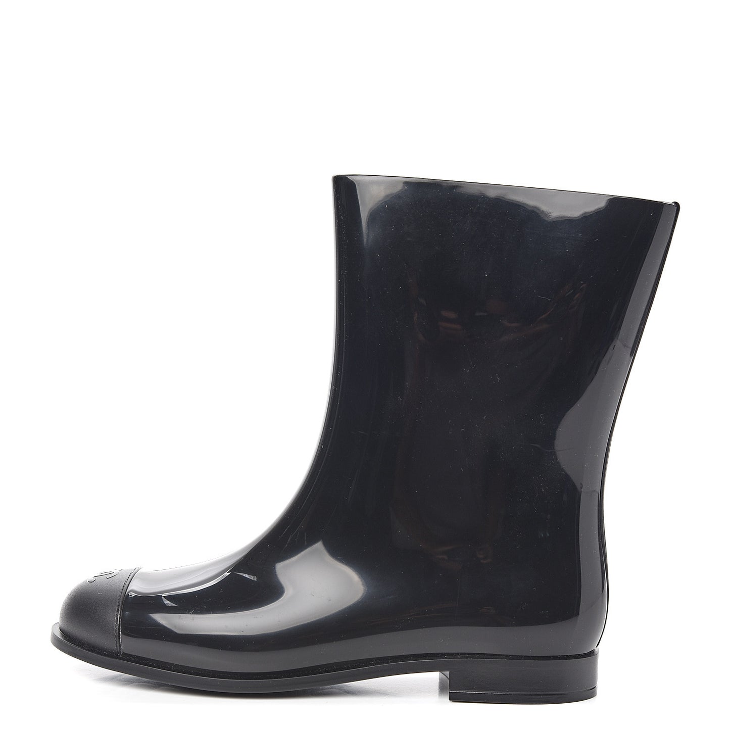 Rubber Rain Boots 41 Black