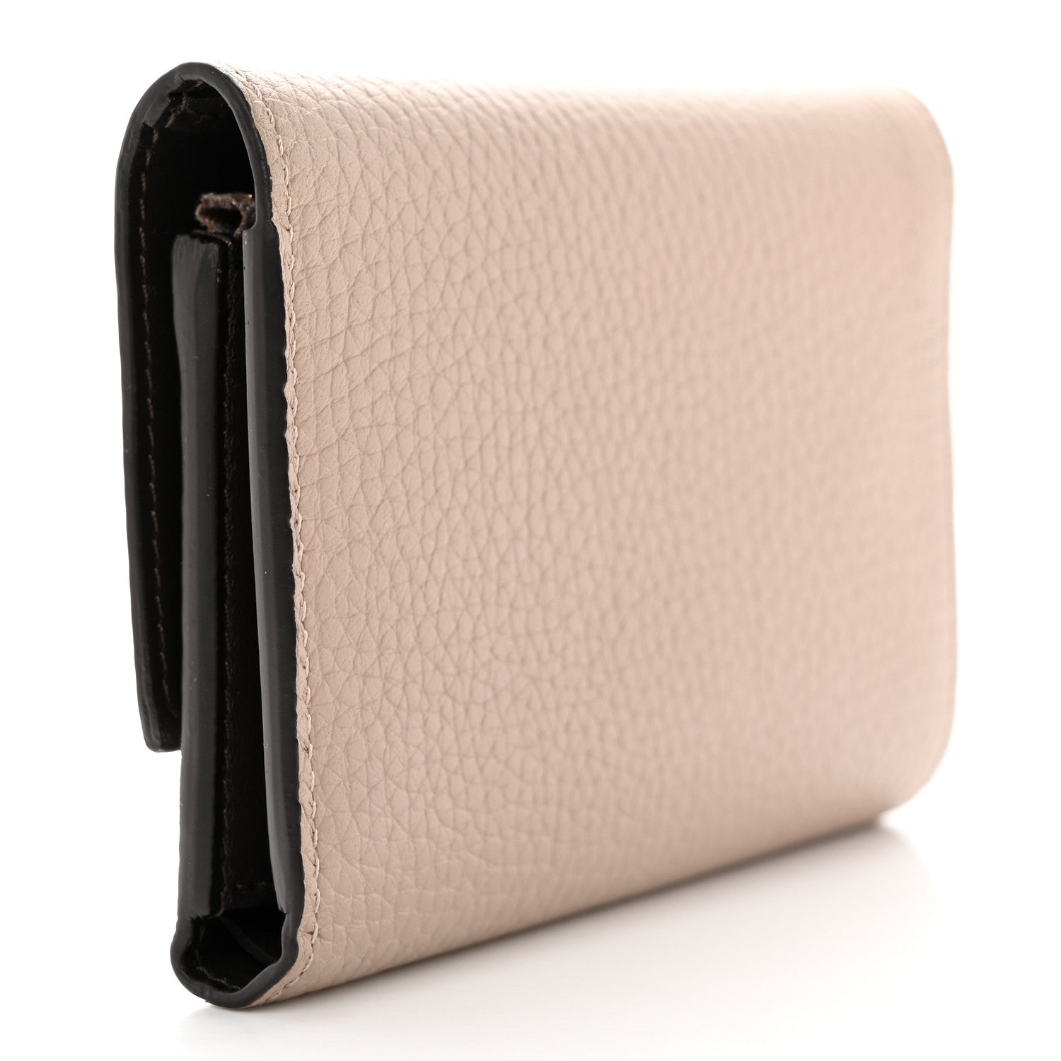 Louis Vuitton Taurillon Capucines Compact Wallet Galet 3 of 9