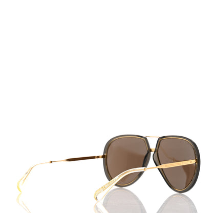 Gucci Aviator Sunglasses GG0904S Gold 4 of 8