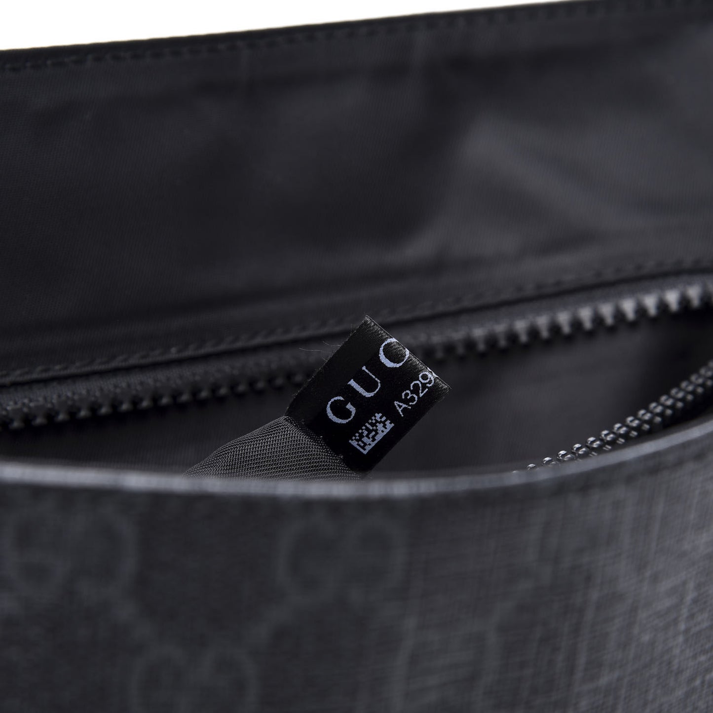 GG Plus Monogram Medium Flap Messenger Bag Black