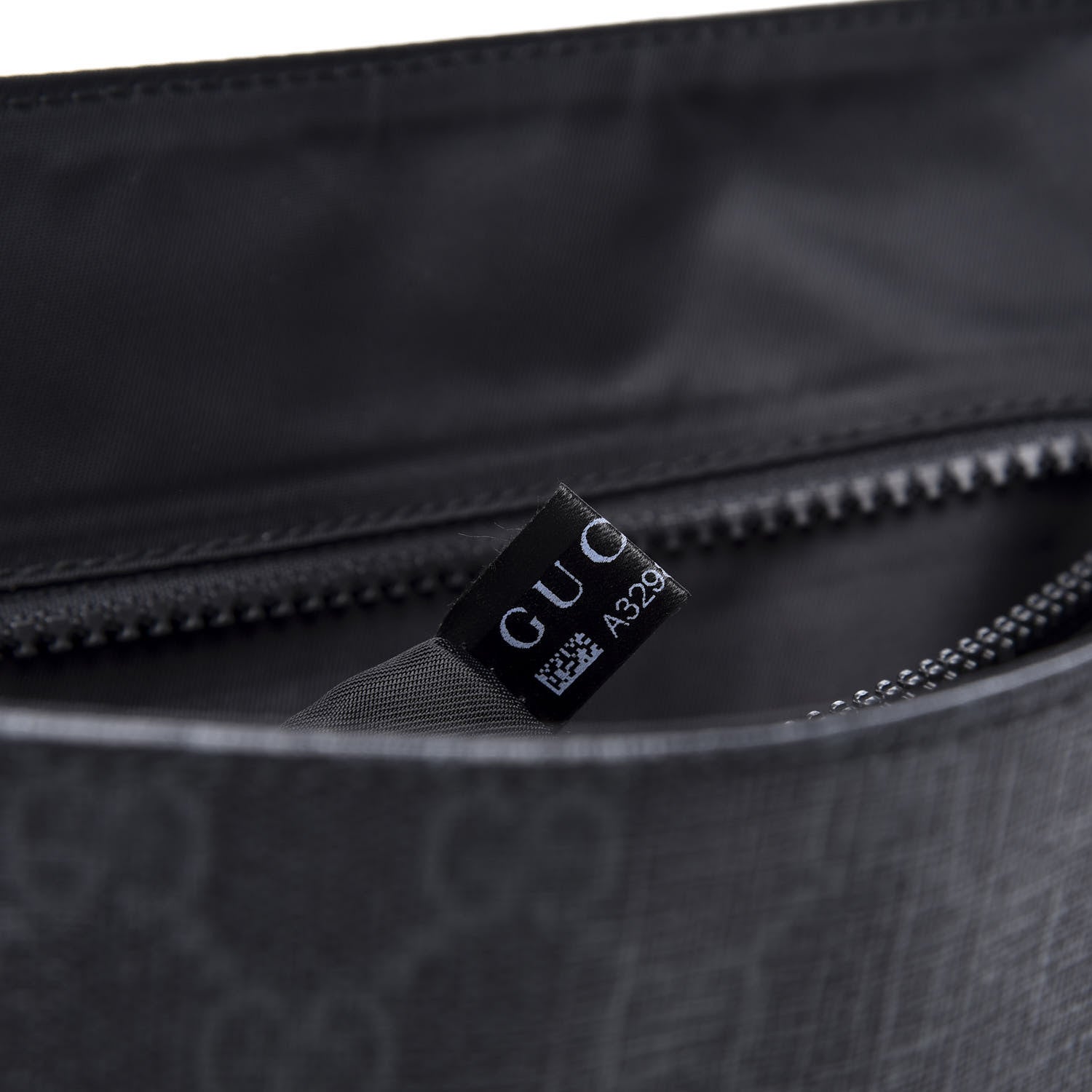Gucci GG Plus Monogram Medium Flap Messenger Bag Black 9 of 10
