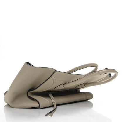 Celine Baby Grained Calfskin Medium Phantom Luggage Grey 8 of 8