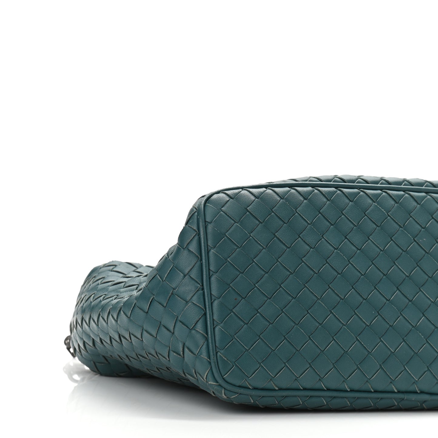 Nappa Intrecciato Small Shoulder Bag Mallard