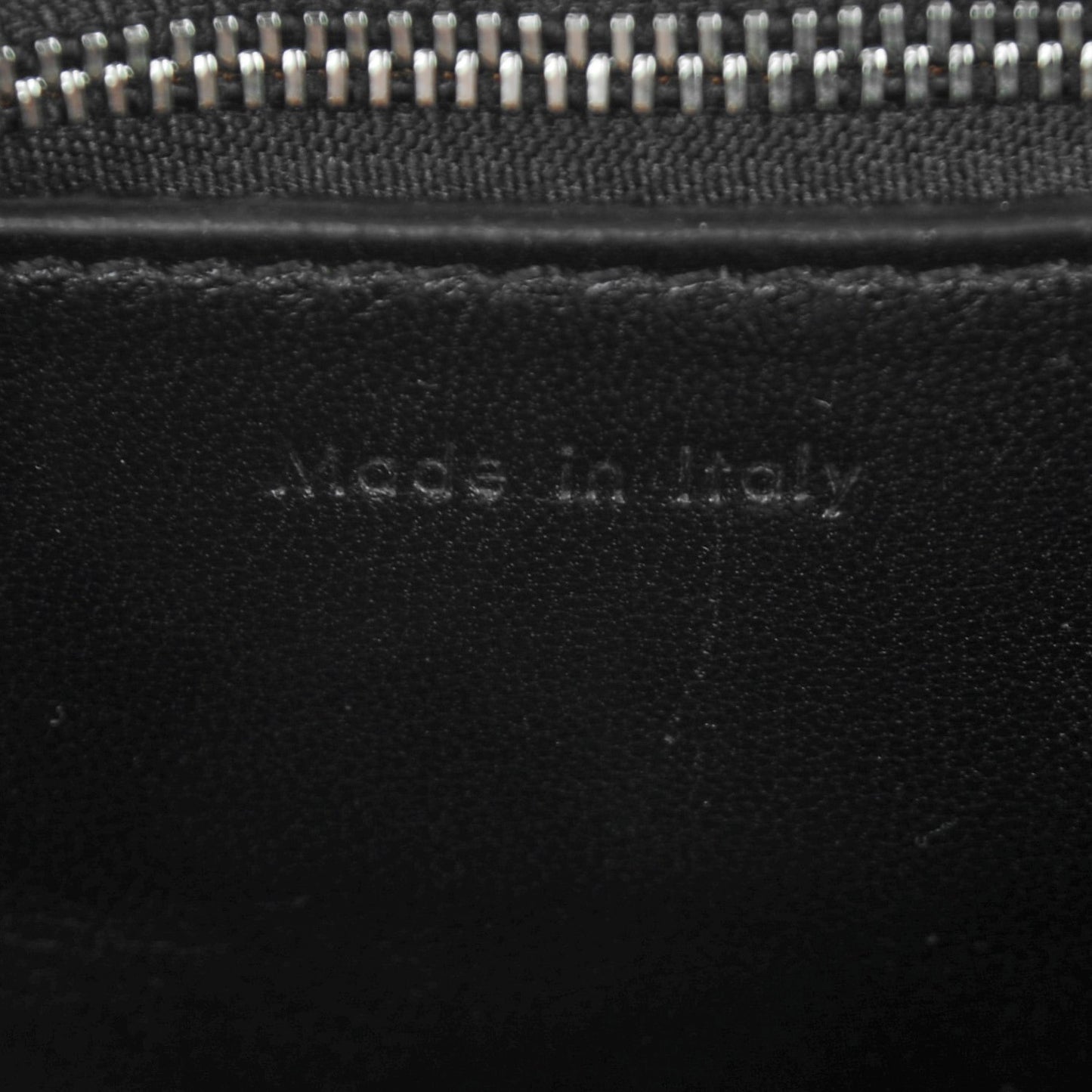Python Smooth Calfskin Medium Edge Shoulder Bag Black