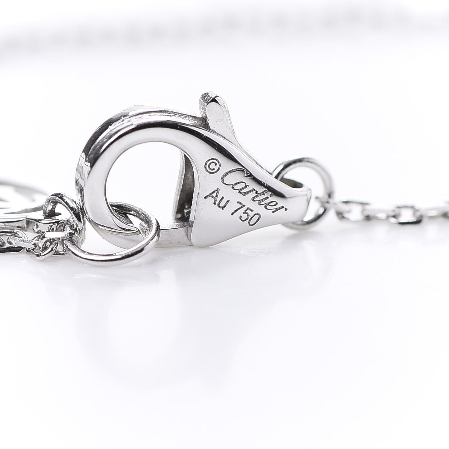 18K White Gold Diamond XS D'Amour Bracelet