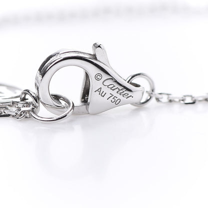 Cartier 18K White Gold Diamond XS D'Amour Bracelet 5 of 6