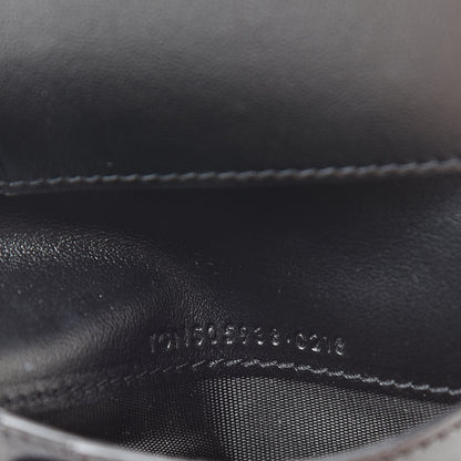 Saint Laurent Smooth Calfskin Compact Wallet Black 7 of 10