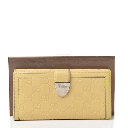 Gucci Guccissima Continental Wallet Yellow 11 of 11