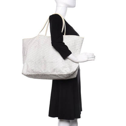 Goyard Goyardine Saint Louis GM White 2 of 8