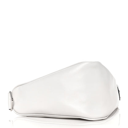 Prada Grace Lux Triangle Shoulder Bag White 4 of 11