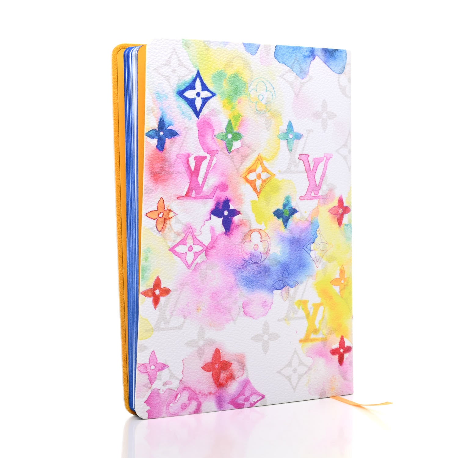 Louis Vuitton Monogram Watercolor Clemence Notebook Multicolor 3 of 6