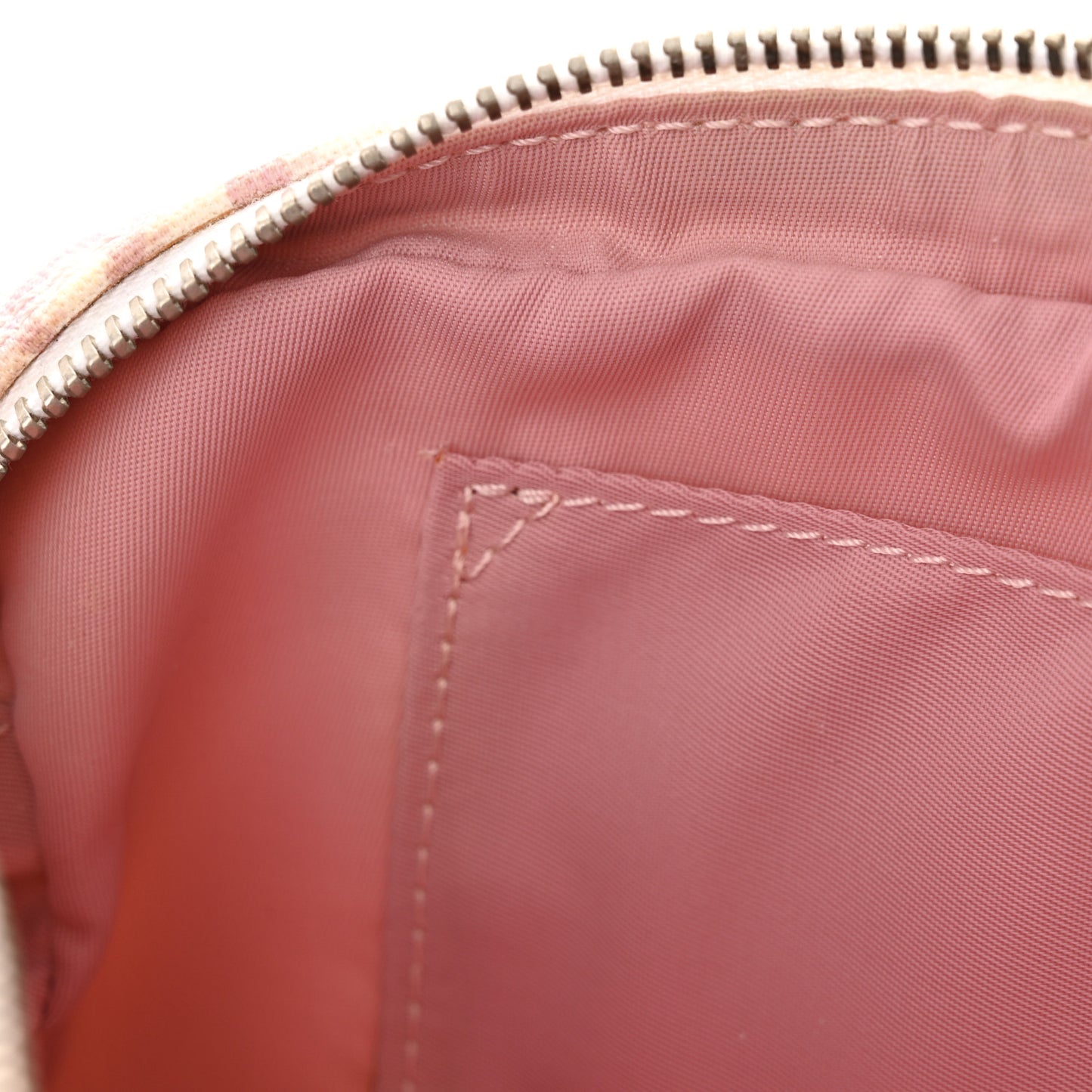 CHRISTIAN DIOR Monogram Girly Pochette Pink