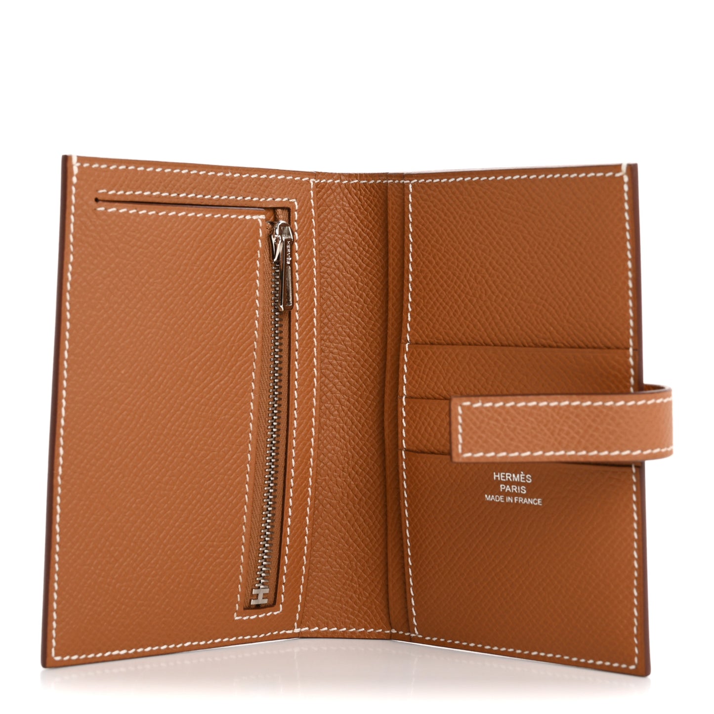Epsom New H Passant Compact Wallet Gold