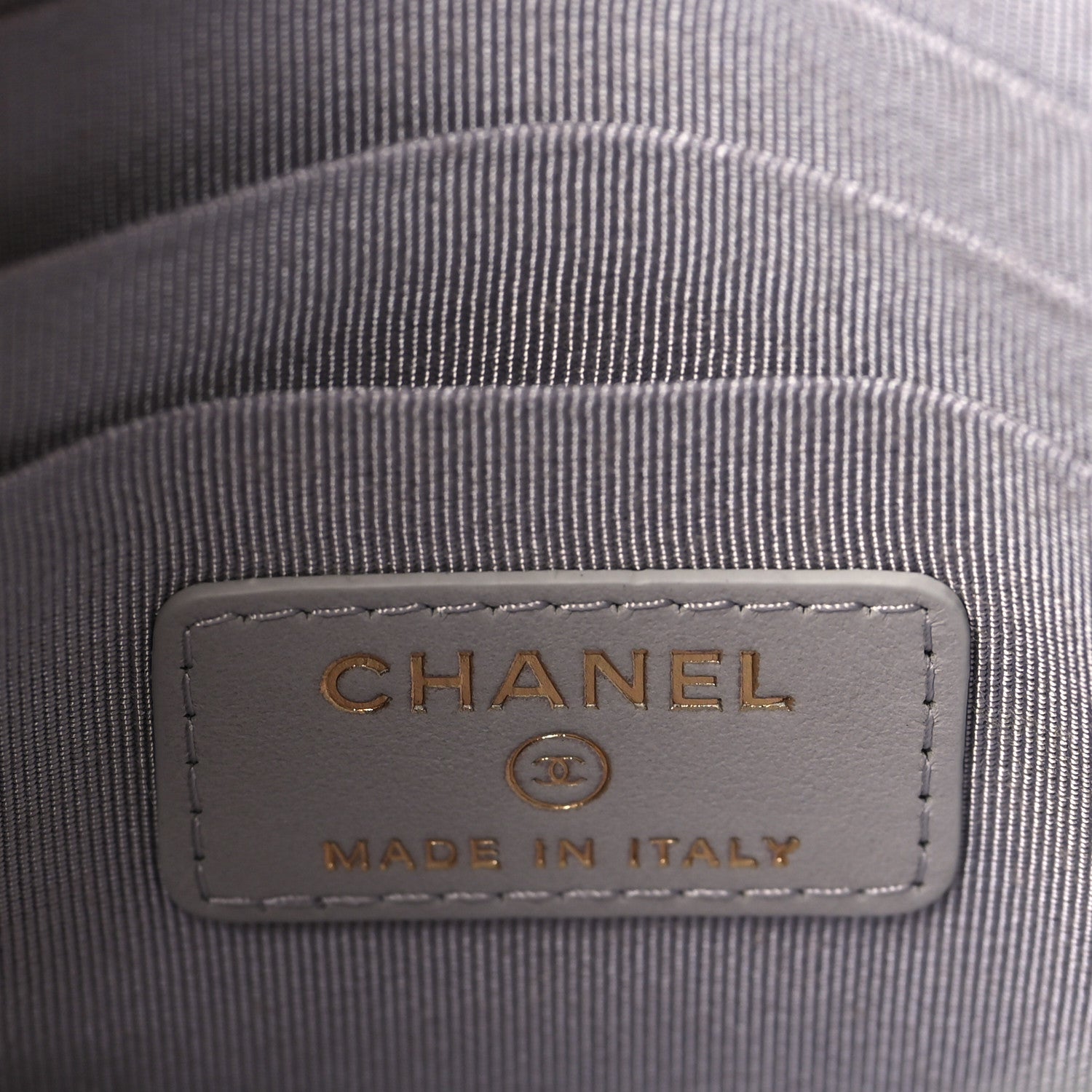 Chanel Caviar Quilted Camera Case Grey 7 of 10