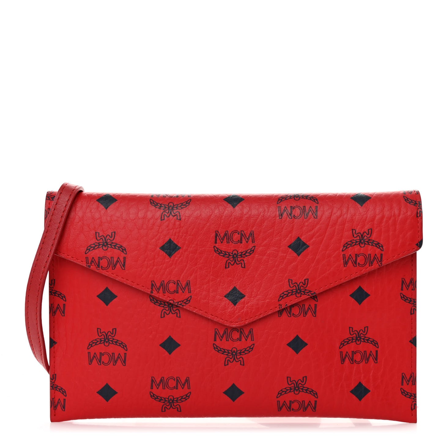 Visetos Strap Wallet Red