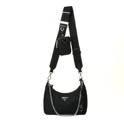 Prada Nylon Re-Edition 2005 Shoulder Bag Black 1 of 4