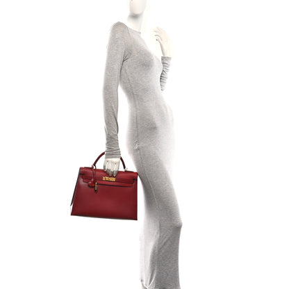 Hermes Box Kelly Sellier 32 Rouge H 2 of 10