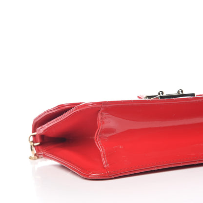 Christian Dior Patent Cannage Miss Dior Promenade Pouch Red 8 of 22