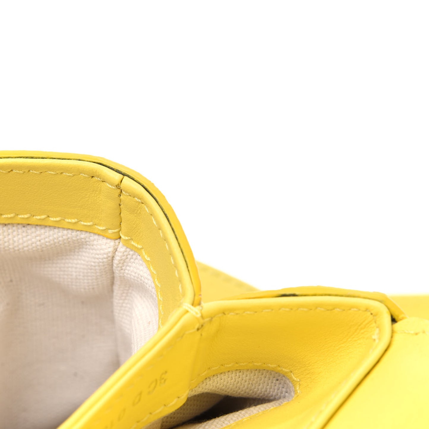 Calfskin Duetto Crossbody Bag Yellow