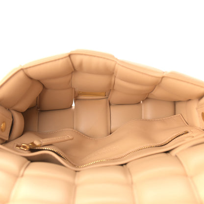 Bottega Veneta Nappa Maxi Intreccio Padded Cassette Crossbody Bag Almond 5 of 9
