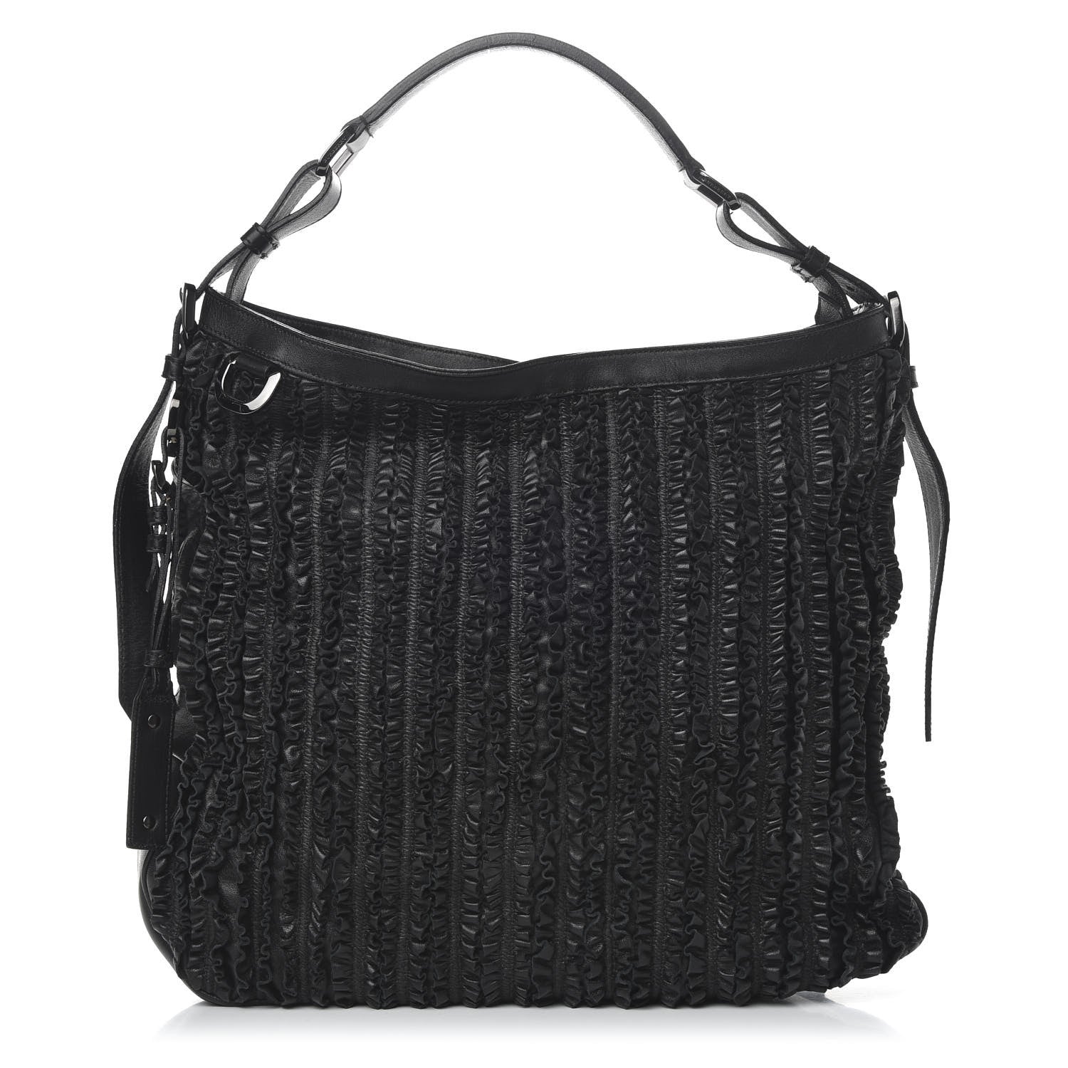 Burberry Calfskin Westcott Shoulder Bag Black 1 of 11