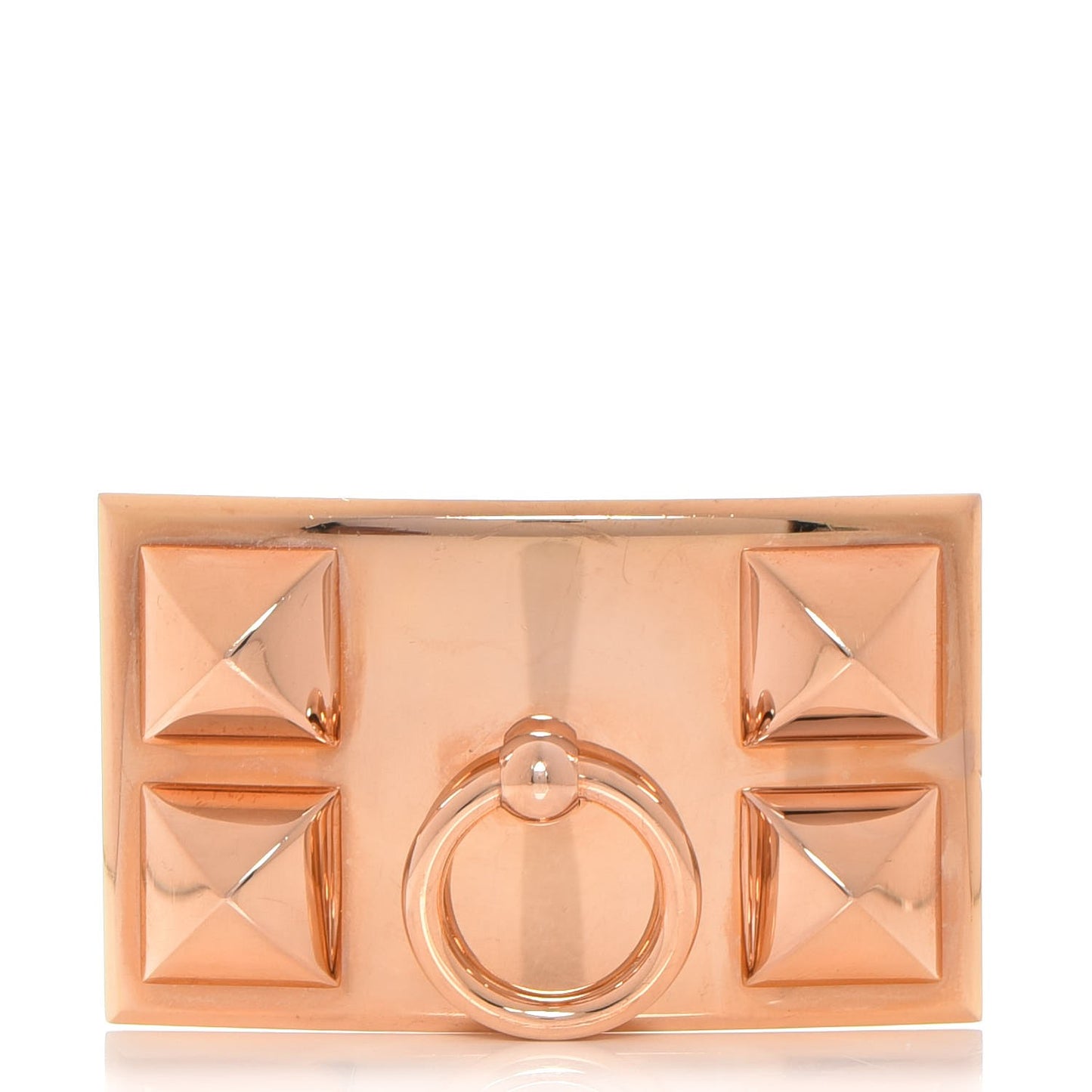 Collier de Chien 32mm Belt Buckle Rose Gold