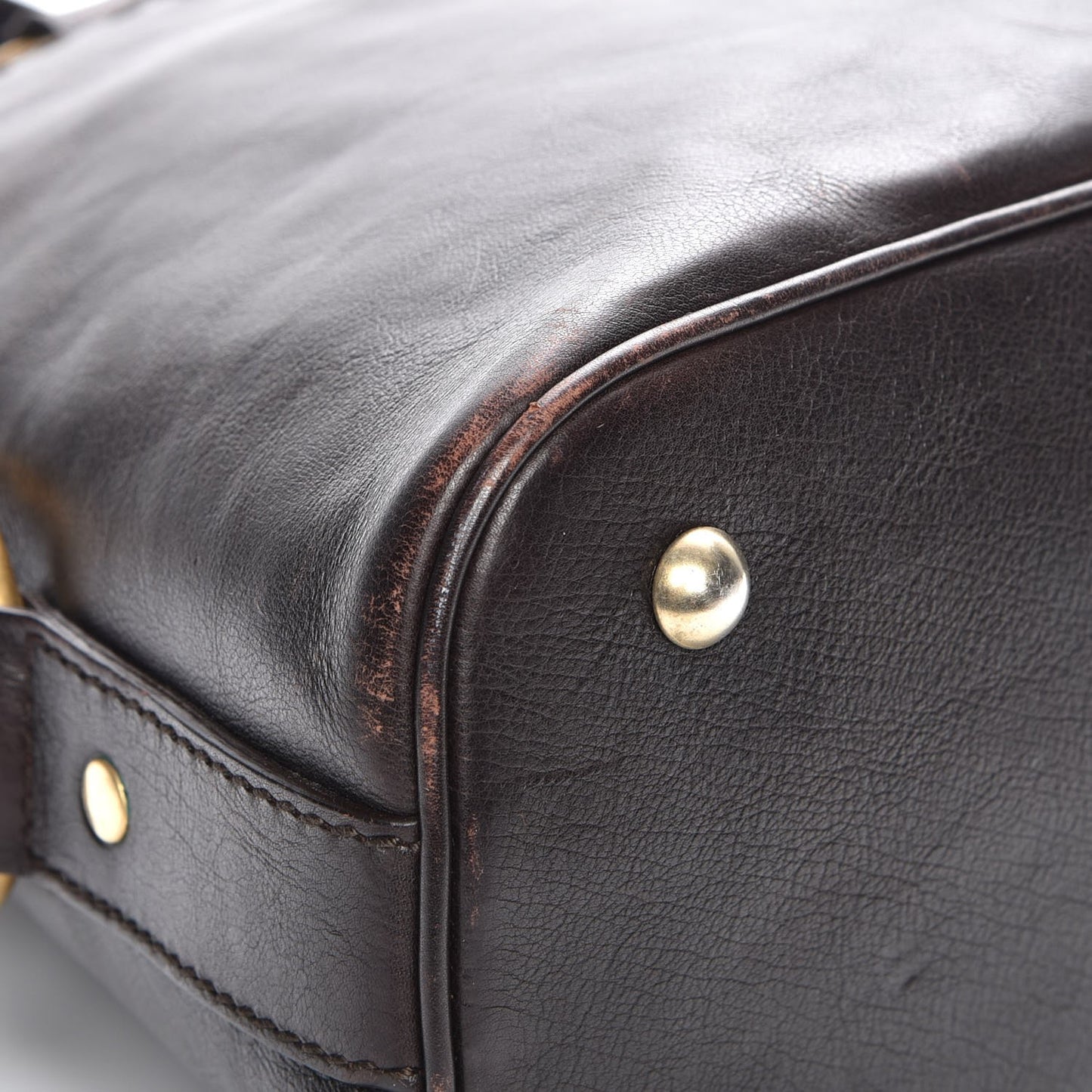 Calfskin Medium Muse Dark Brown