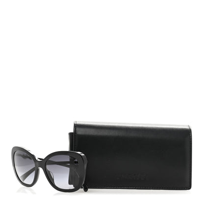 Chanel Acetate Butterfly Winter Pearl Sunglasses 5339-H-A Black 8 of 8
