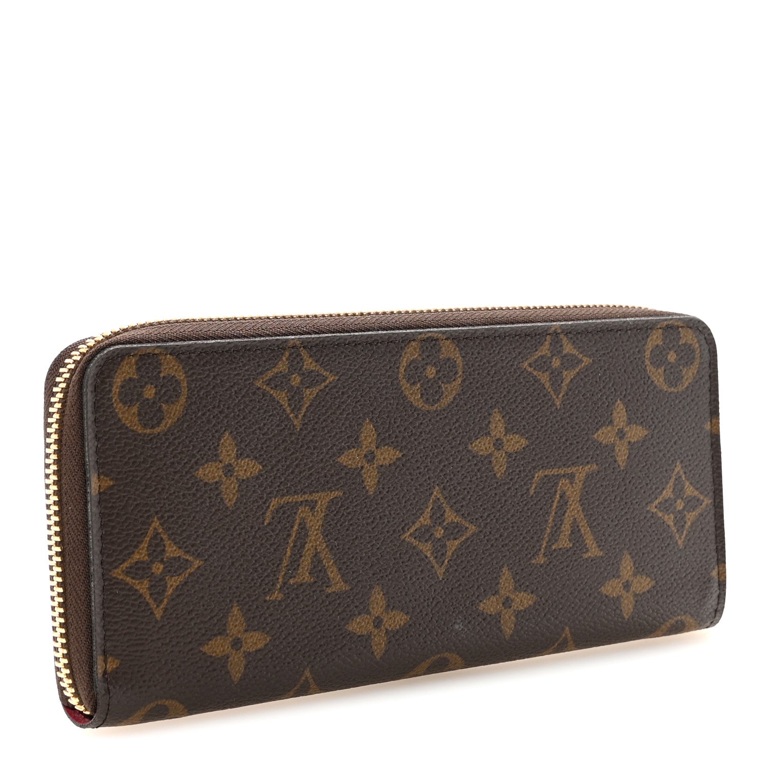 Louis Vuitton Monogram Clemence Wallet Fuchsia 3 of 7