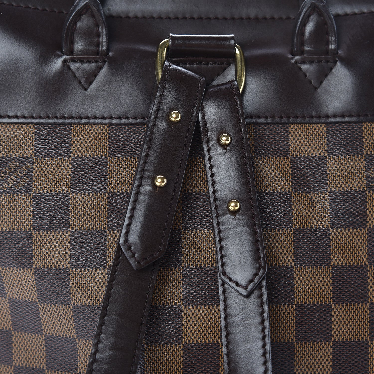 Louis Vuitton Damier Ebene Soho Backpack 10 of 13