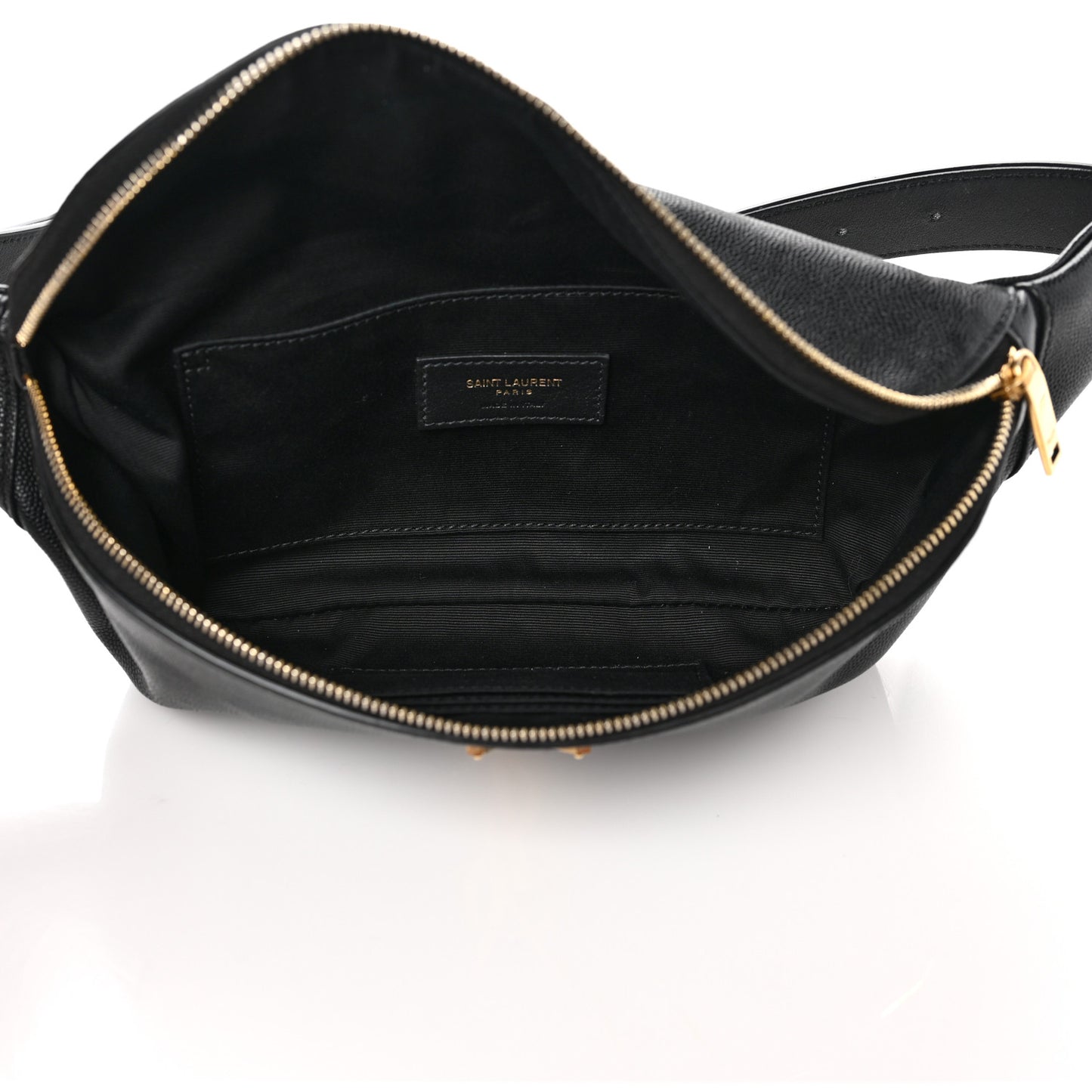 Grain De Poudre Monogram Belt Bag Black