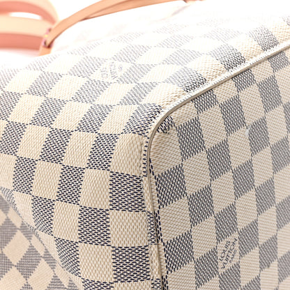 Louis Vuitton Damier Azur Braided Neonoe BB Pink 9 of 12