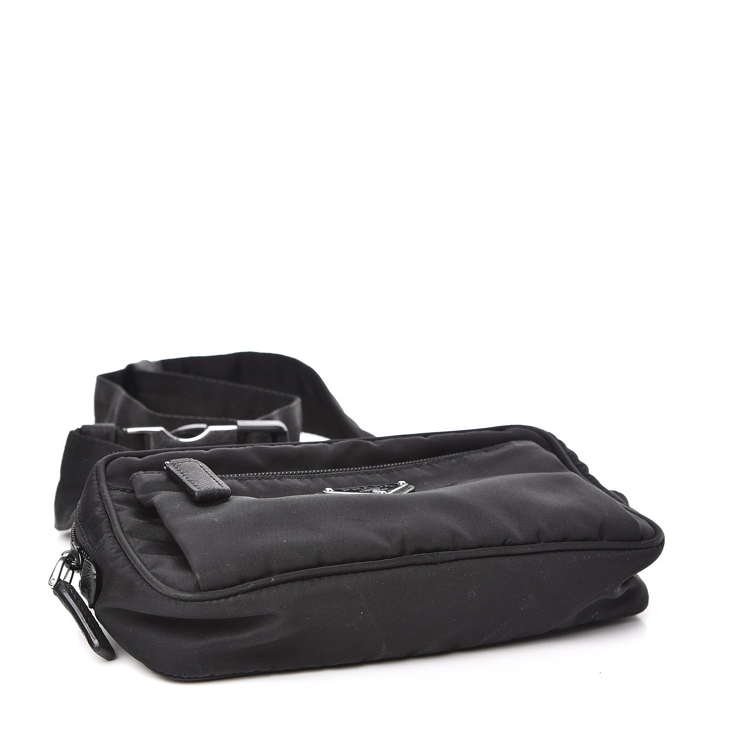 Prada Tessuto Nylon Belt Bag Black 4 of 11