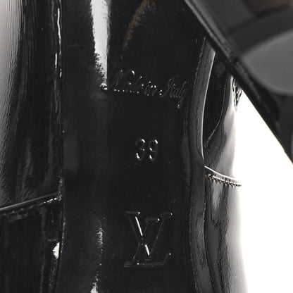 Louis Vuitton Patent Silhouette Ankle Boots 39 Black 7 of 8