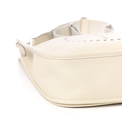 Hermes Epsom Evelyne III GM Craie 7 of 9