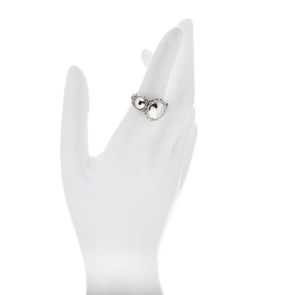 John Hardy Sterling Silver Palu Hammered Ring 54 7 2 of 5