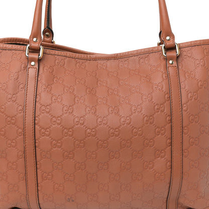 Gucci Guccissima Vitello Tender Medium Joy Tote Saffron 9 of 12
