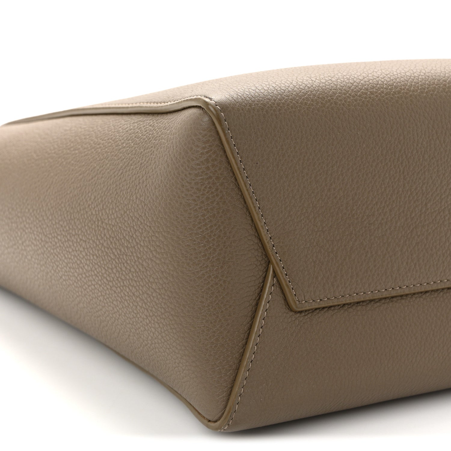 Celine Soft Grained Calfskin Small Sangle Bucket Bag Taupe 9 of 10