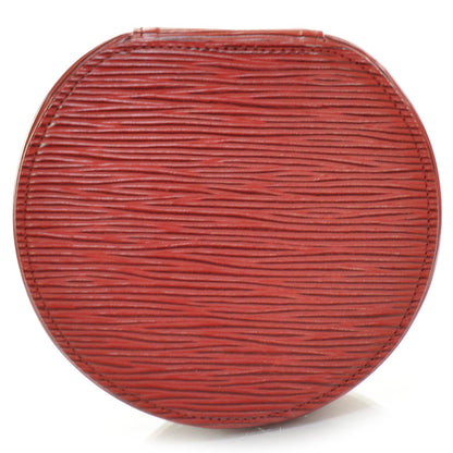 Louis Vuitton Epi Ecrin Bijoux Jewelry Box 12cm Red 4 of 7
