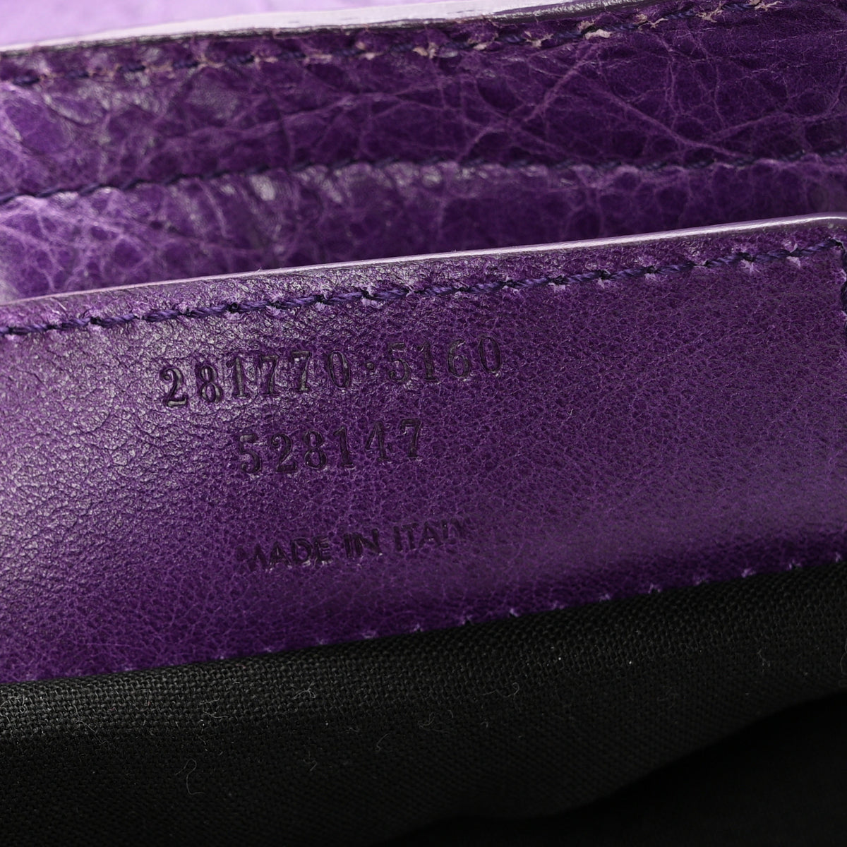 Balenciaga Agneau Giant 12 Rose Gold Hardware City Dark Violet 8 of 11
