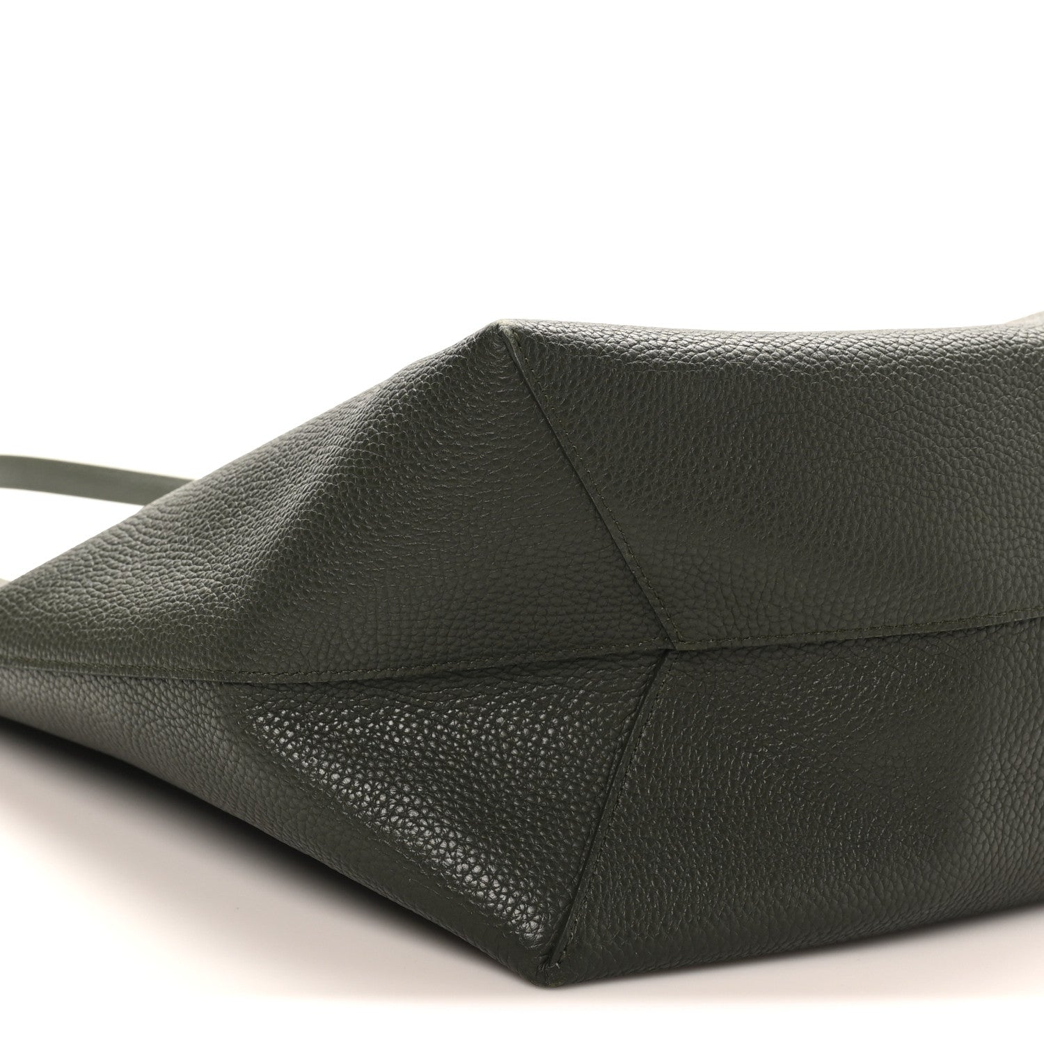 Mansur Gavriel Pebbled Calfskin Everyday Cabas Seaweed 8 of 9